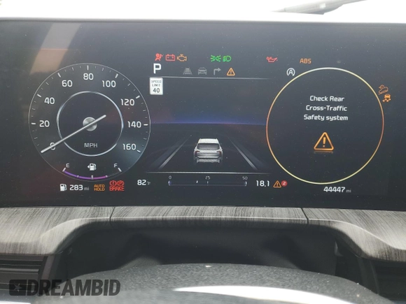 2023 Kia Telluride SX z VIN 5XYP54GC5PG334276, wystawiony jako Copart lot #60666075 z przebiegiem 44 447 mil mil oraz Szkoda całkowita • Salvage title. Historia ofert i sprzedaży dostępna na DreamBid. Obrazek 9.