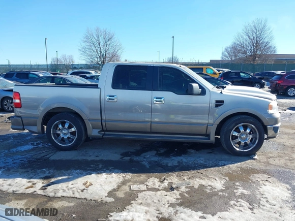 2007 Ford F-150 XLT with VIN 1FTPW12V17FB29125, listed as a IAAI auction lot 41413276 with 163,343 mi miles. Bid and sale history available at carsss.com. Image 14.