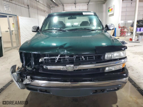 2002 Chevrolet Silverado 1500 LT with VIN 2GCEK19T221354502, listed as a Copart auction lot 53074785 with 234,620 mi miles and Salvage Title. Bid and sale history available at carsss.com. Image 5.