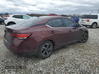 2024 Nissan Sentra SV with VIN 3N1AB8CV4RY217934, listed as a Copart auction lot 47854865 with 67,149 mi miles and Salvage Title. Bid and sale history available at carsss.com. Image 3.