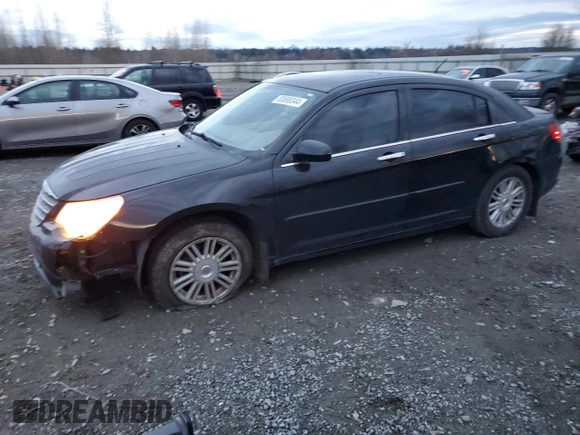 2007 Chrysler Sebring Limited with VIN 1C3LC66K67N530524, listed as a Copart auction lot 83888044 with 145,219 mi miles and Salvage title. Bid and sale history available at DreamBid. Image 1.
