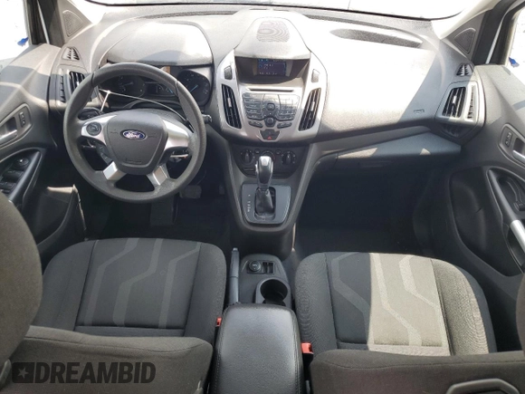 2015 Ford Transit Connect XLT with VIN NM0GE9F7XF1177695, listed as a Copart auction lot 57456015 with 84,497 mi miles and Salvage title. Bid and sale history available at DreamBid. Image 8.