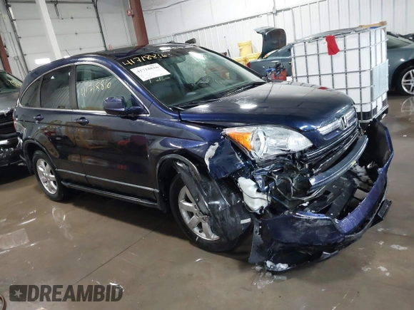 2008 Honda CR-V EX-L with VIN 5J6RE48728L039713, listed as a IAAI auction lot 41718816 with 235,445 mi miles. Bid and sale history available at carsss.com. Image 1.