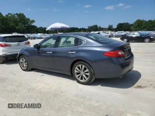 2011 Infiniti M37 with VIN JN1BY1AP8BM326422, listed as a Copart auction lot 54118515 with 111,592 mi miles and Salvage Title. Bid and sale history available at carsss.com. Image 2.