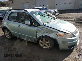 2009 Suzuki SX4 Man AWD with VIN JS2YB413396204420, listed as a Copart auction lot 85323874 with 177,454 mi miles and Salvage Title. Bid and sale history available at carsss.com. Image 4.