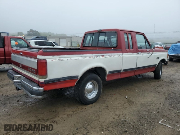 1990 Ford F-150 with VIN 1FTEX15N5LKB16198, listed as a Copart auction lot 52635485 with 33,433 mi miles and Salvage Title. Bid and sale history available at carsss.com. Image 3.