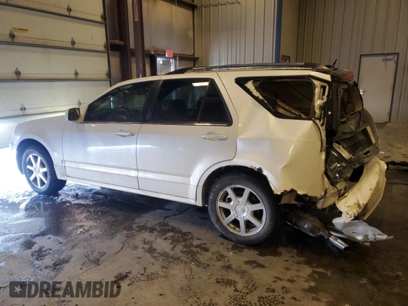 2005 Cadillac SRX with VIN 1GYEE63AX50128486, listed as a Copart auction lot 42796555 with 166,128 mi miles and Non Repairable. Bid and sale history available at carsss.com. Image 2.