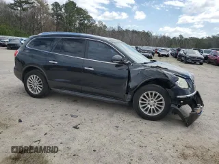 2011 Buick Enclave CXL-1 with VIN 5GAKRBED2BJ402476, listed as a Copart auction lot 49407085 with 184,071 mi miles and Salvage Title. Bid and sale history available at carsss.com. Image 4.