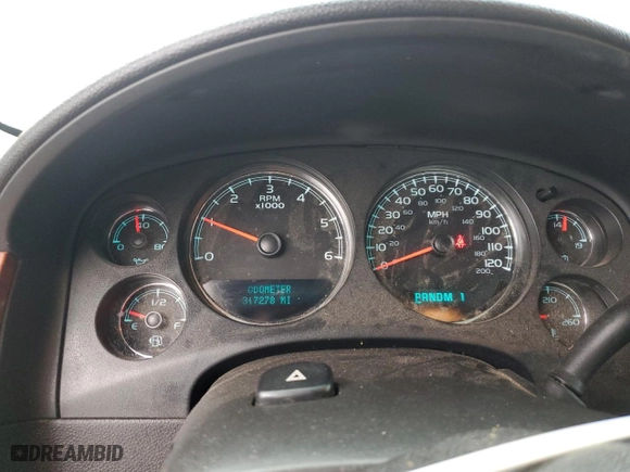 2008 GMC Sierra 2500HD SLE2 with VIN 1GTHK29KX8E198971, listed as a Copart auction lot 87610435 with 317,278 mi miles and Salvage Title. Bid and sale history available at carsss.com. Image 9.