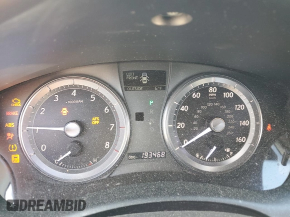 2010 Lexus ES 330 with VIN JTHBK1EG5A2382660, listed as a Copart auction lot 53743355 with 193,468 mi miles and Salvage Title. Bid and sale history available at DreamBid. Image 9.