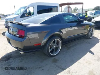 2007 Ford Mustang GT Deluxe with VIN 1ZVFT82H175270870, listed as a IAAI auction lot 41979749 with 131,729 mi miles. Bid and sale history available at carsss.com. Image 4.