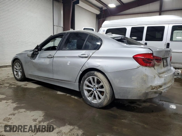 2018 BMW 3 Series 320i xDrive with VIN WBA8E5G50JNV02124, listed as a Copart auction lot 44439065 with 97,527 mi miles and Salvage Title. Bid and sale history available at carsss.com. Image 2.