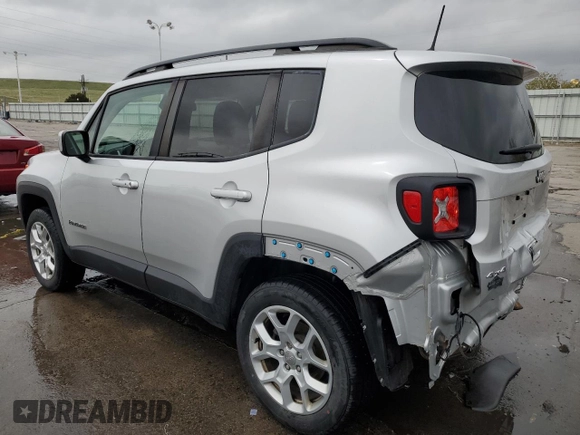 2018 Jeep Renegade Latitude with VIN ZACCJBBB9JPH04066, listed as a Copart auction lot 54271945 with 153,372 mi miles and Salvage Title. Bid and sale history available at carsss.com. Image 2.