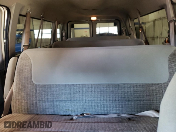 1999 Ford Econoline Passenger XL with VIN 1FBSS31L0XHB37226, listed as a Copart auction lot 46419355 with 51,209 mi miles and Clean Title. Bid and sale history available at DreamBid. Image 10.