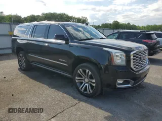 2019 GMC Yukon XL Denali with VIN 1GKS2HKJ5KR114327, listed as a Copart auction lot 55536375 with 55,390 mi miles and Clean Title. Bid and sale history available at DreamBid. Image 4.