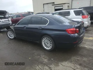 2013 BMW 5 Series 535i with VIN WBAFR7C5XDC820006, listed as a Copart auction lot 46707355 with 126,924 mi miles and Salvage Title. Bid and sale history available at DreamBid. Image 2.
