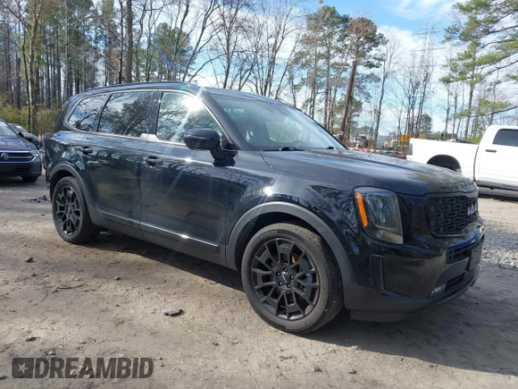 2022 Kia Telluride SX z VIN 5XYP5DHC7NG296481, wystawiony jako IAAI lot #41759359 z przebiegiem 46 857 mil mil oraz . Historia ofert i sprzedaży dostępna na DreamBid. Obrazek 1.