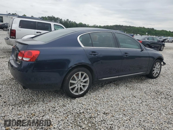 2006 Lexus GS 300 z VIN JTHBH96S065036795, wystawiony jako Copart lot #54575195 z przebiegiem 163 399 mil mil oraz Szkody całkowita. Historia ofert i sprzedaży dostępna na DreamBid. Obrazek 3.