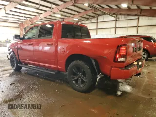 2018 Ram 1500 Night with VIN 1C6RR7MT3JS291116, listed as a Copart auction lot 75698344 with 133,478 mi miles and Clean Title. Bid and sale history available at carsss.com. Image 2.