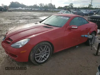 2007 Mercedes-Benz SLK-Class 3.0L with VIN WDBWK54F87F146734, listed as a Copart auction lot 73924854 with 0 mi miles and Non Repairable. Bid and sale history available at carsss.com. Image 1.
