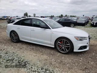 2017 Audi A6 Competition Prestige with VIN WAUF3AFC5HN024251, listed as a Copart auction lot 56837374 with 67,650 mi miles and Non Repairable. Bid and sale history available at carsss.com. Image 4.