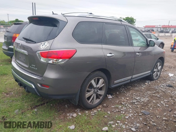 2014 Nissan Pathfinder SL with VIN 5N1AR2MM5EC642847, listed as a IAAI auction lot 42186822 with 237,438 mi miles. Bid and sale history available at carsss.com. Image 4.