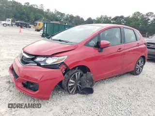 2020 Honda Fit EX-L z VIN 3HGGK5H96LM710385, wystawiony jako Copart lot #55525585 z przebiegiem 51 223 mil mil oraz Szkoda całkowita • Salvage title. Historia ofert i sprzedaży dostępna na DreamBid. Obrazek 1.