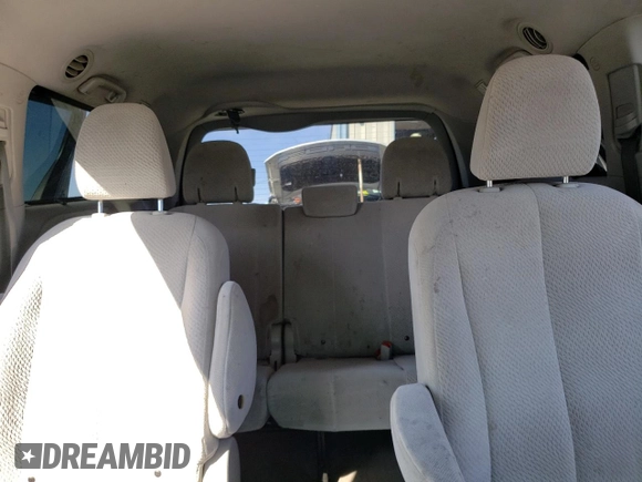 2012 Toyota Sienna LE with VIN 5TDJK3DC1CS031232, listed as a Copart auction lot 48513715 with 214,353 mi miles and Salvage Title. Bid and sale history available at carsss.com. Image 10.