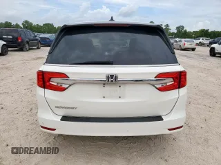 2019 Honda Odyssey EX with VIN 5FNRL6H53KB017333, listed as a Copart auction lot 62421345 with 67,107 mi miles and Salvage title. Bid and sale history available at DreamBid. Image 6.