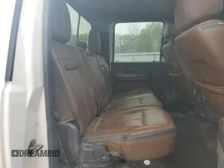2015 Ford F-350 Platinum с VIN 1FT8W3BT8FEA20776, выставлен на аукционе Copart как лот 50872225 с пробегом 217 559 миль миль и Списание • Salvage title. История ставок и продаж доступна на DreamBid. Изображение 10.