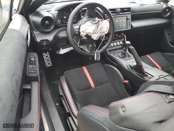 2024 Subaru BRZ Limited with VIN JF1ZDBE14R9702474, listed as a Copart auction lot 80801524 with 4,548 mi miles and Salvage Title. Bid and sale history available at carsss.com. Image 8.