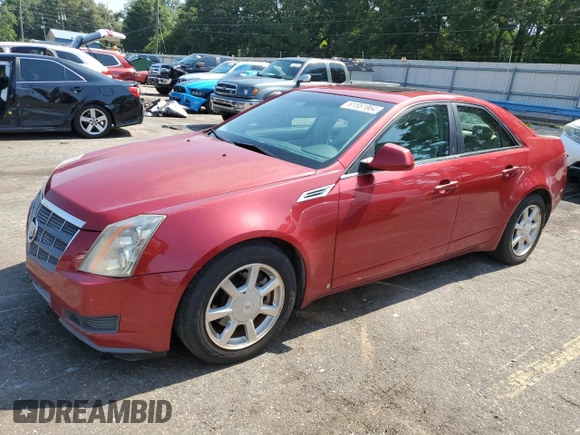 2008 Cadillac CTS RWD w/1SB with VIN 1G6DV57V080179186, listed as a Copart auction lot 61551864 with 183,121 mi miles and Clean Title. Bid and sale history available at carsss.com. Image 1.
