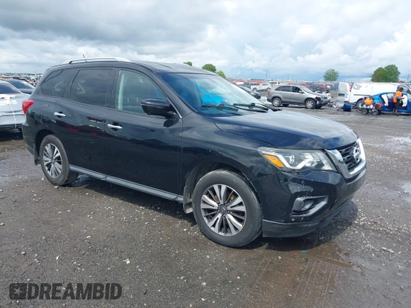 2017 Nissan Pathfinder SV z VIN 5N1DR2MM3HC611338, wystawiony jako IAAI lot #42194564 z przebiegiem 105 158 mil mil oraz . Historia ofert i sprzedaży dostępna na DreamBid. Obrazek 1.