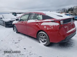 2022 Toyota Prius LE with VIN JTDL9MFU7N3037864, listed as a Copart auction lot 48188275 with 37,511 mi miles and Salvage title. Bid and sale history available at DreamBid. Image 2.