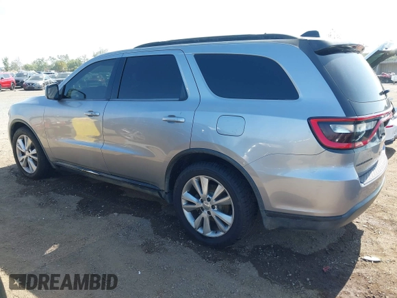2014 Dodge Durango SXT with VIN 1C4RDHAG6EC593388, listed as a IAAI auction lot 42339302 with 170,746 mi miles and . Bid and sale history available at DreamBid. Image 3.