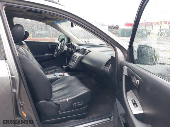 2007 Nissan Murano SL with VIN JN8AZ08W67W600701, listed as a IAAI auction lot 41859713 with 181,443 mi miles. Bid and sale history available at carsss.com. Image 5.