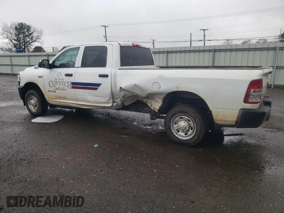 2022 Ram 2500 Tradesman with VIN 3C6UR4HJ7NG280196, listed as a Copart auction lot 44781765 with 50,921 mi miles and Salvage title. Bid and sale history available at DreamBid. Image 2.