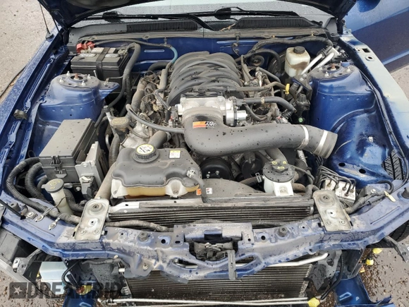 2006 Ford Mustang GT Deluxe с VIN 1ZVFT82H265211714, выставлен на аукционе Copart как лот 59551095 с пробегом 101 057 миль миль и Списание • Salvage title. История ставок и продаж доступна на DreamBid. Изображение 11.