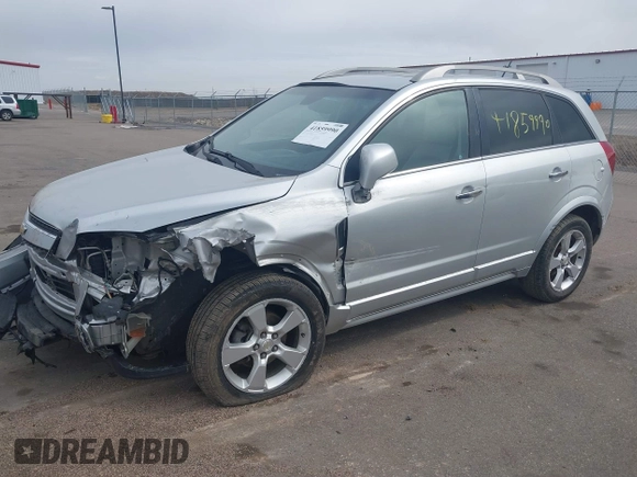 2013 Chevrolet Captiva Sport LTZ with VIN 3GNAL4EKXDS574642, listed as a IAAI auction lot 41859990 with 130,956 mi miles and . Bid and sale history available at DreamBid. Image 2.