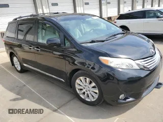 2011 Toyota Sienna XLE with VIN 5TDDK3DC6BS016463, listed as a Copart auction lot 58958305 with 270,424 mi miles and Salvage title. Bid and sale history available at DreamBid. Image 4.