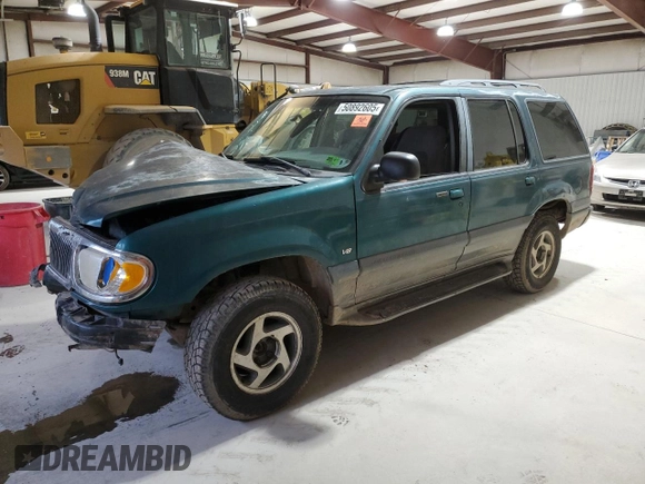 1998 Mercury Mountaineer z VIN 4M2ZU55PXWUJ01704, wystawiony jako Copart lot #50892605 z przebiegiem 196 987 mil mil oraz Szkoda całkowita • Salvage title. Historia ofert i sprzedaży dostępna na DreamBid. Obrazek 1.