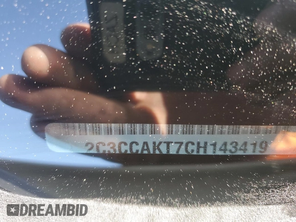 2012 Chrysler 300 C with VIN 2C3CCAKT7CH143419, listed as a Copart auction lot 46350825 with 130,839 mi miles and Salvage Title. Bid and sale history available at DreamBid. Image 14.