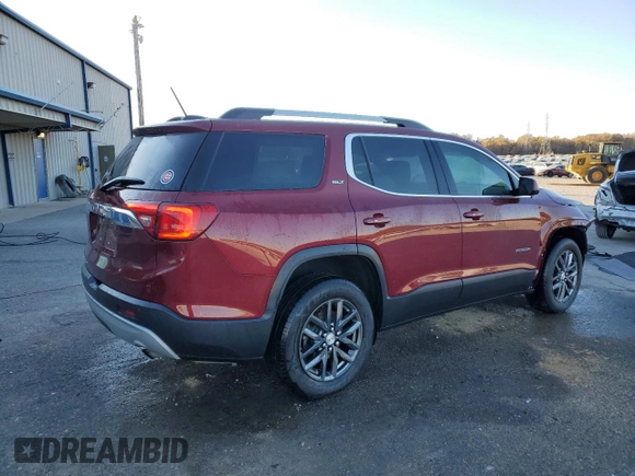 2018 GMC Acadia SLT with VIN 1GKKNMLA7JZ204723, listed as a Copart auction lot 82818484 with 79,819 mi miles and Salvage Title. Bid and sale history available at DreamBid. Image 3.