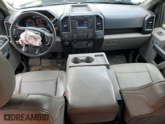 2017 Ford F-150 XL with VIN 1FTEX1CFXHFA67219, listed as a Copart auction lot 48943805 with 146,240 mi miles and Salvage Title. Bid and sale history available at carsss.com. Image 8.