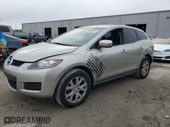 2008 Mazda CX-7 Sport with VIN JM3ER293880191481, listed as a Copart auction lot 50676685 with 199,453 mi miles and Salvage Title. Bid and sale history available at carsss.com. Image 1.