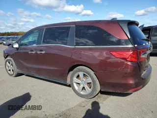2019 Honda Odyssey EX-L with VIN 5FNRL6H70KB072288, listed as a Copart auction lot 76326724 with Not Provided miles and Non Repairable. Bid and sale history available at DreamBid. Image 2.