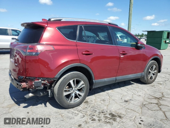 2018 Toyota RAV4 XLE with VIN 2T3WFREV5JW407777, listed as a Copart auction lot 58156275 with 119,447 mi miles and Salvage title. Bid and sale history available at DreamBid. Image 3.