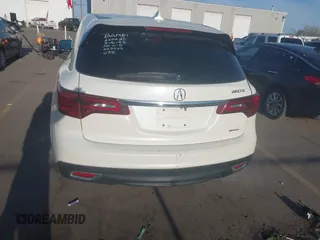 2016 Acura MDX w/Tech with VIN 5FRYD4H49GB045079, listed as a IAAI auction lot 41968901 with 113,577 mi miles. Bid and sale history available at carsss.com. Image 16.
