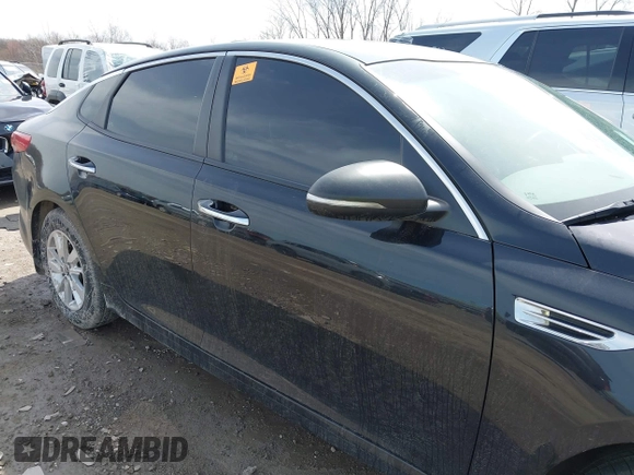 2016 Kia Optima LX with VIN KNAGT4L34G5110742, listed as a IAAI auction lot 41931969 with 128,458 mi miles. Bid and sale history available at carsss.com. Image 14.