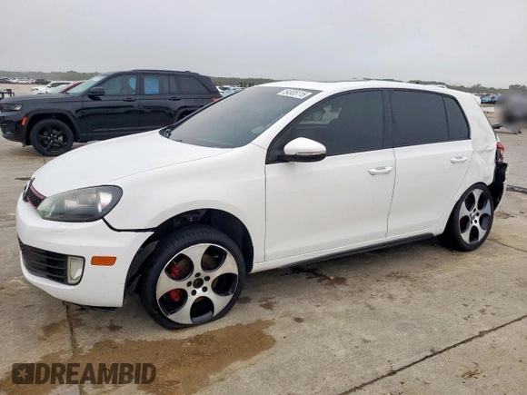 2012 Volkswagen GTI with VIN WVWHV7AJ2CW235408, listed as a Copart auction lot 54935115 with 110,475 mi miles and Salvage title. Bid and sale history available at DreamBid. Image 1.